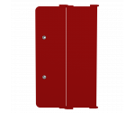 4-Fold ISO Clipboard - Red